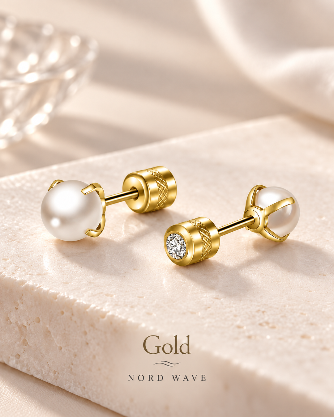 Nord Pearl Duo Studs