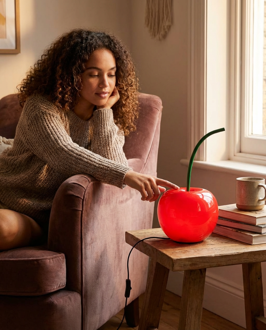 Nord Cherry Table Lamp