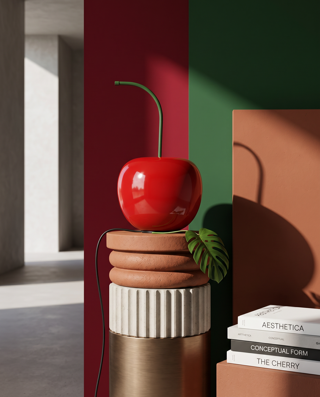 Nord Cherry Table Lamp
