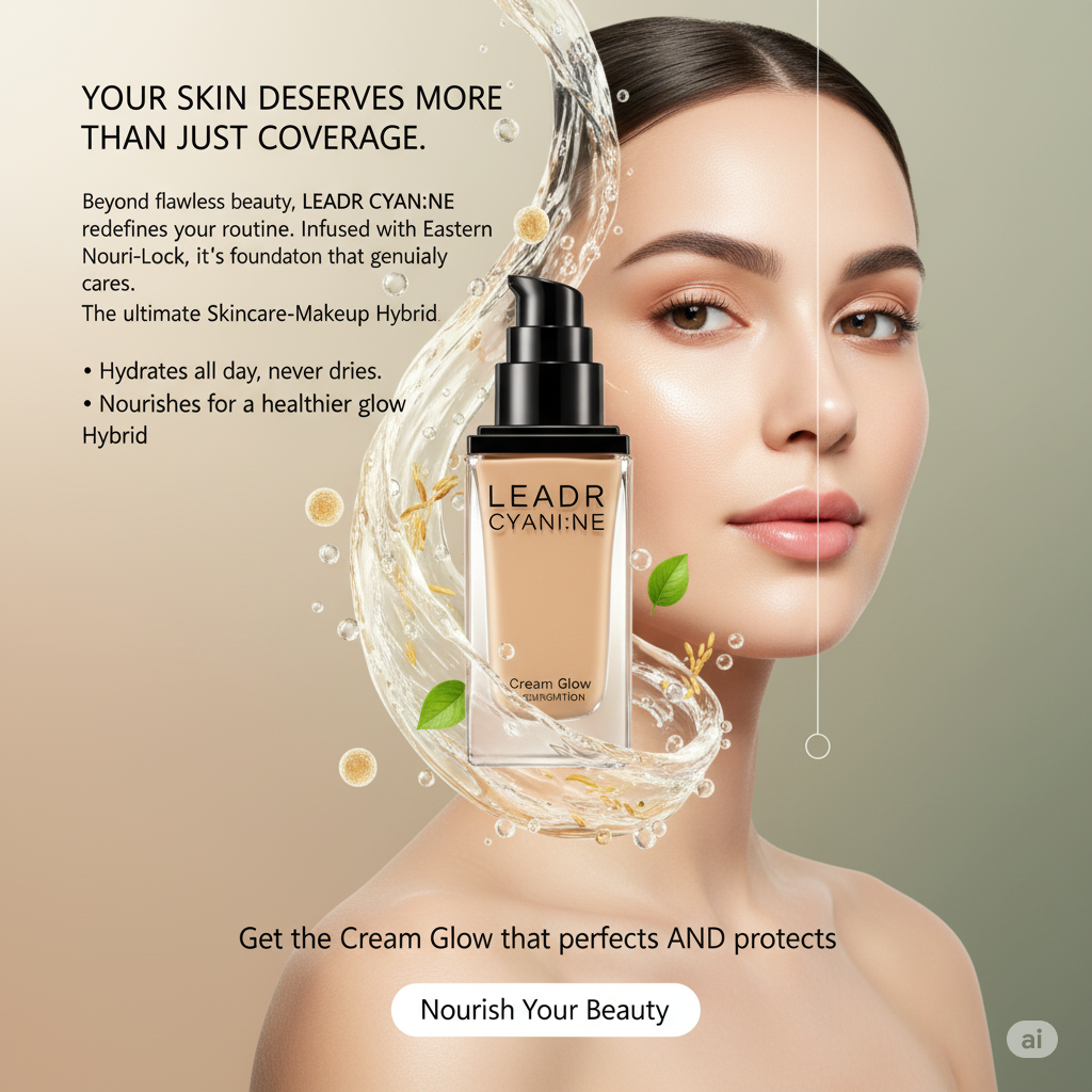 LEADR CYANI:NE — 12H Adaptive Color Nourishing Foundation