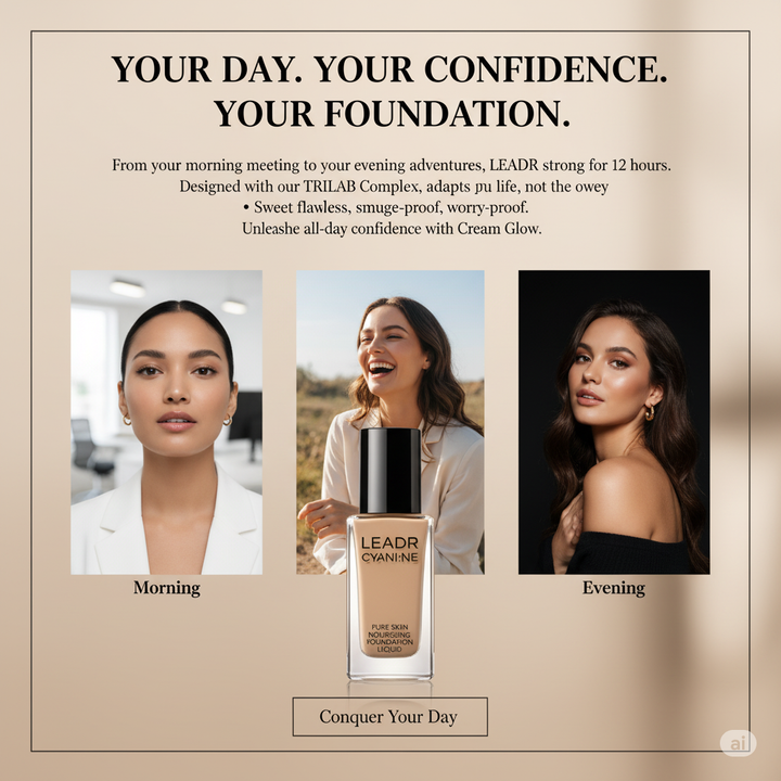 LEADR CYANI:NE — 12H Adaptive Color Nourishing Foundation