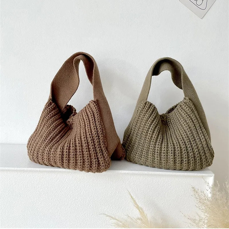 Retro Knit Bag