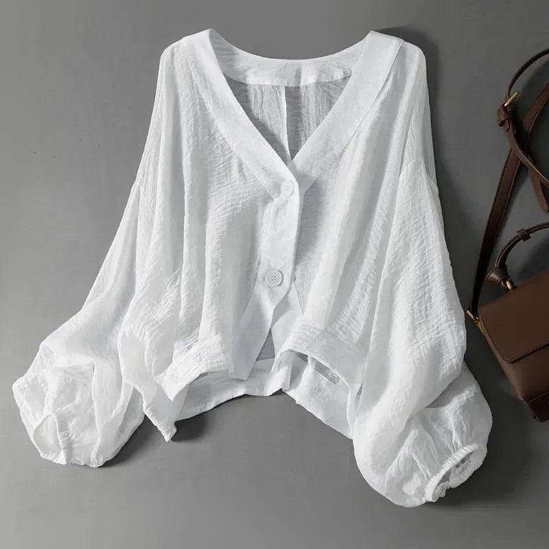 Nord Mily Cloud Linen Blouse