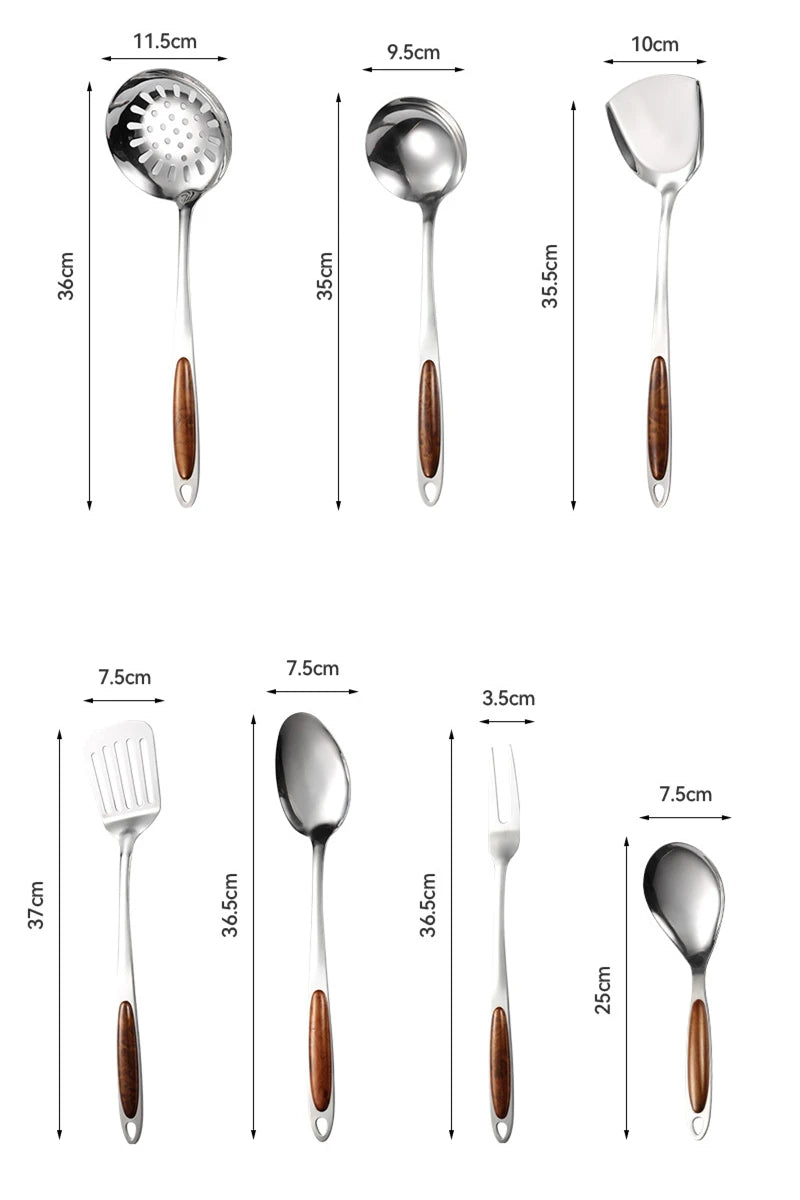 Nord Stainless Steel Kitchen Utensils