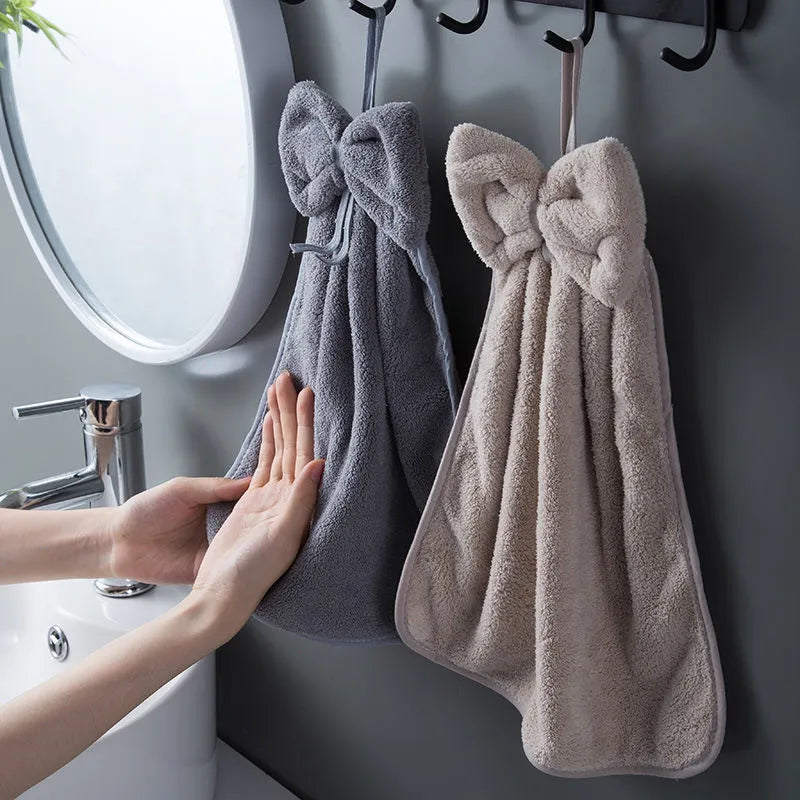 Bowknot Hand Towels