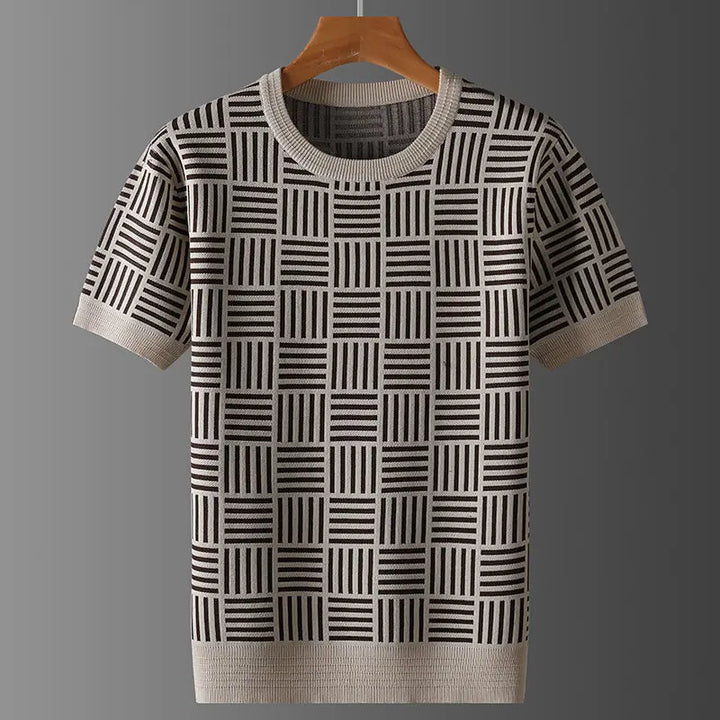 Nord Lorenzo Geo Knit Tee