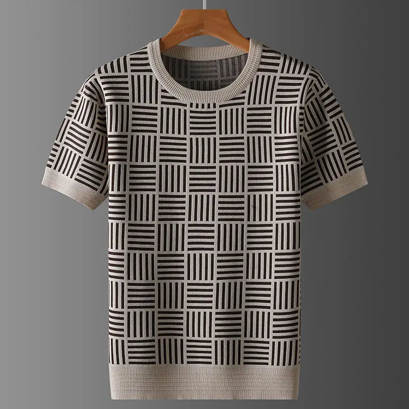 Nord Lorenzo Geo Knit Tee