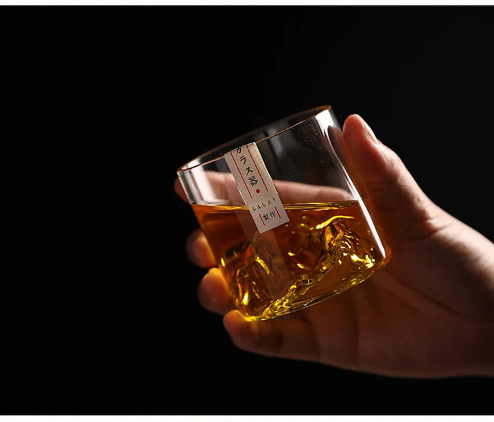 Nord Japan 3D Mountain Whiskey Glass 200 ml / 7 oz