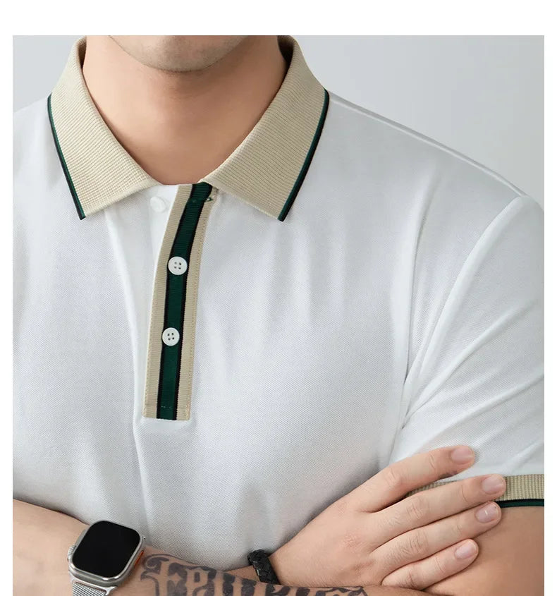 Nord Giovanni Stripe Polo