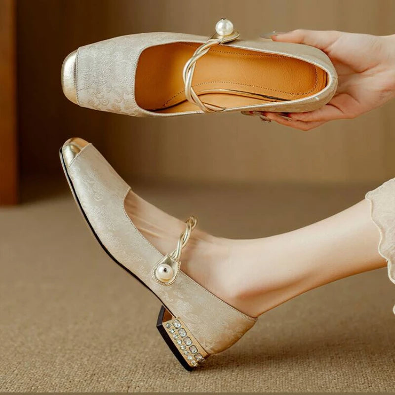 Nord Baroque Pearl Heels