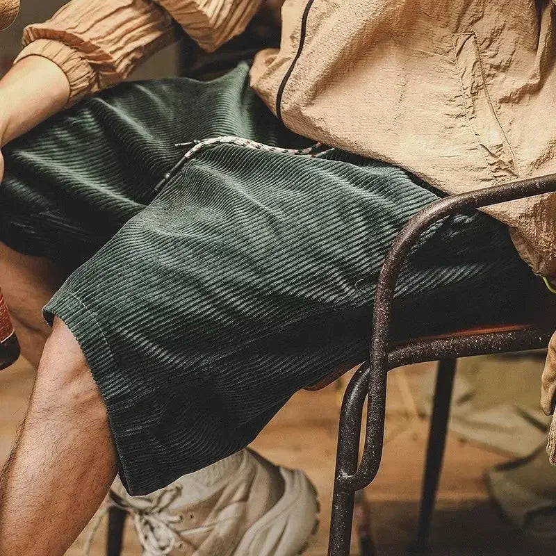 Corduroy Casual Shorts