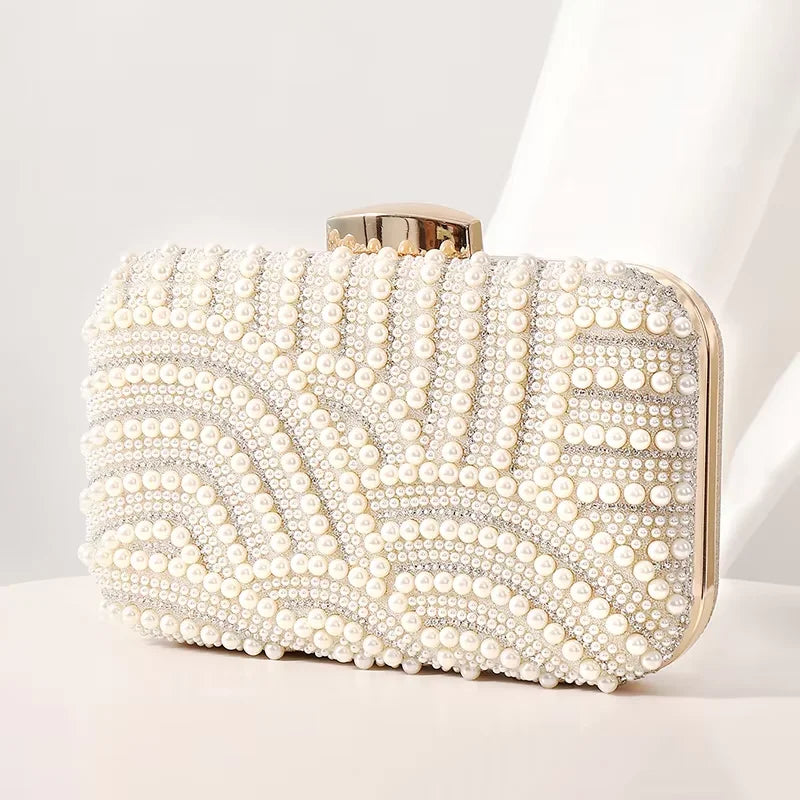 Nord Crystal Pearl Clutch