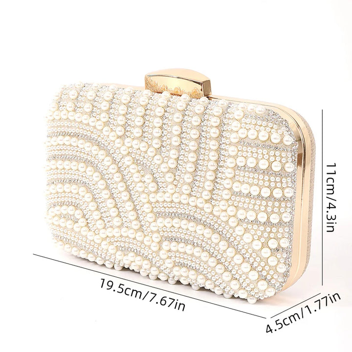 Nord Crystal Pearl Clutch