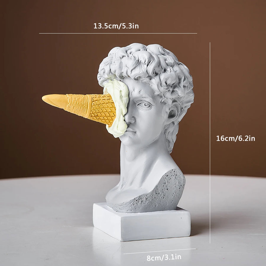 David & The Ice Cream Incident Sculpture