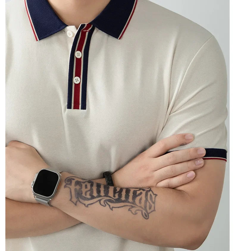 Nord Giovanni Stripe Polo