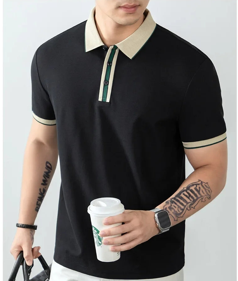 Nord Giovanni Stripe Polo