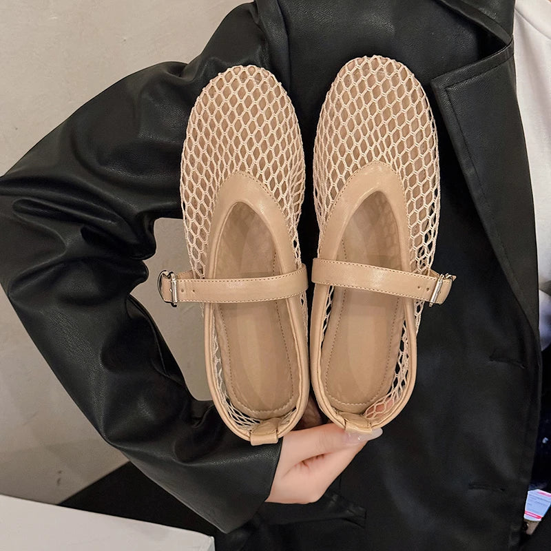 Nord Airlace Mary Janes