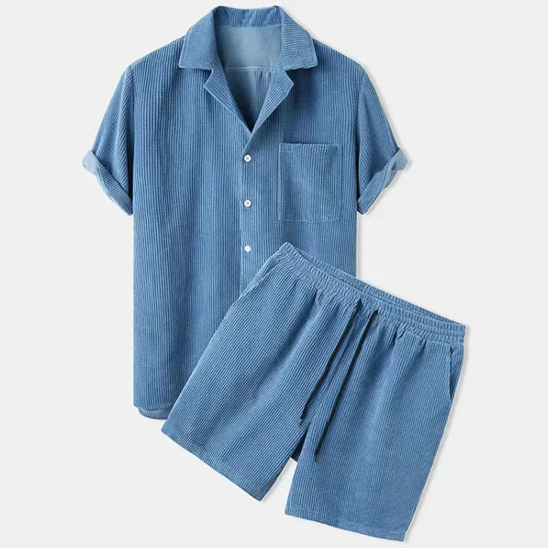Nord  Corduroy Texture Two Piece Sets