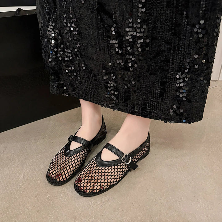 Nord Airlace Mary Janes