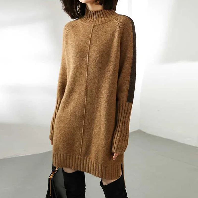 Y2K Long Knitted Sweater Dress