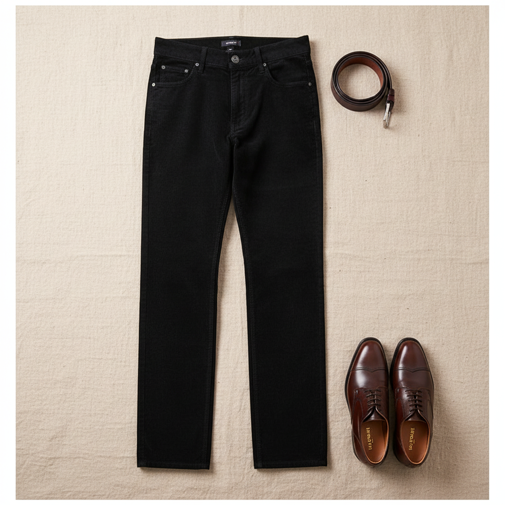 Black Flat Lay