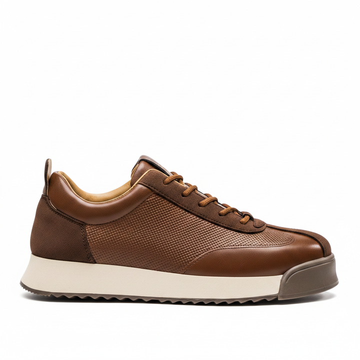 Brown white sole hero