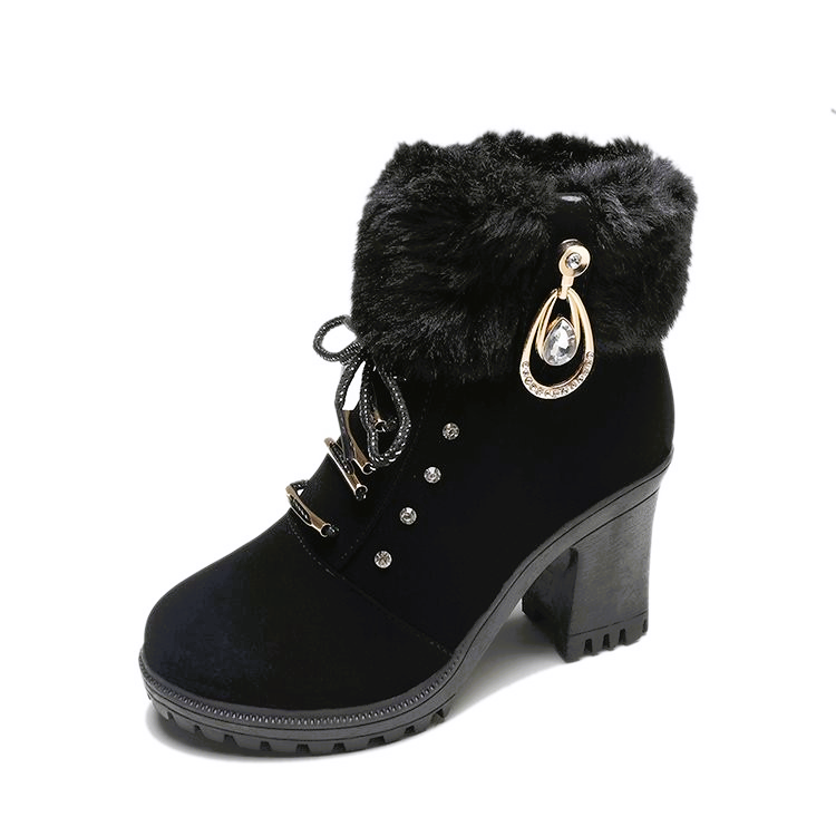 Nord Arden Faux-Fur Winter Heel Boots