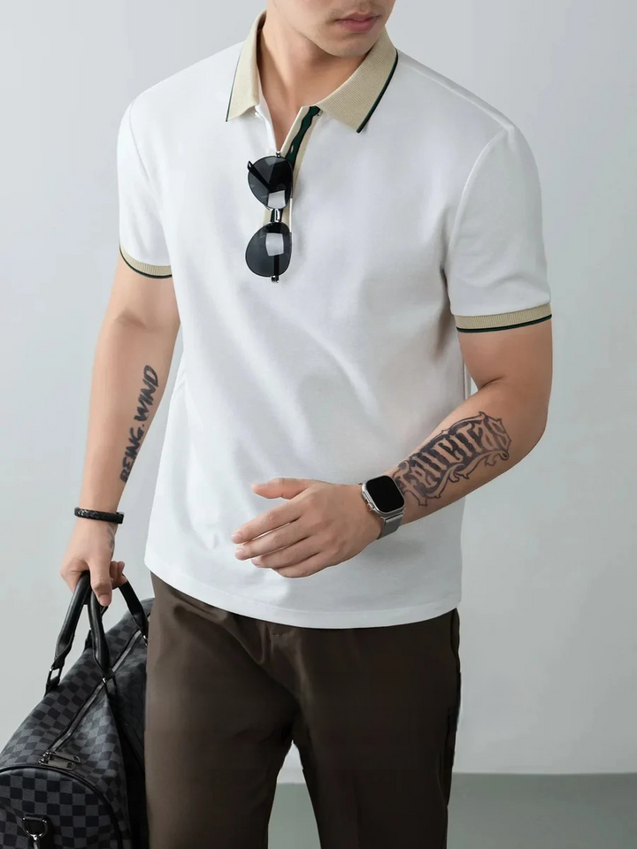 Nord Giovanni Stripe Polo