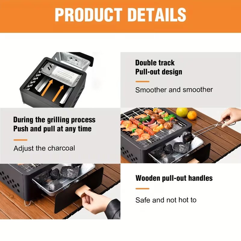 Nord Tabletop Charcoal Grill