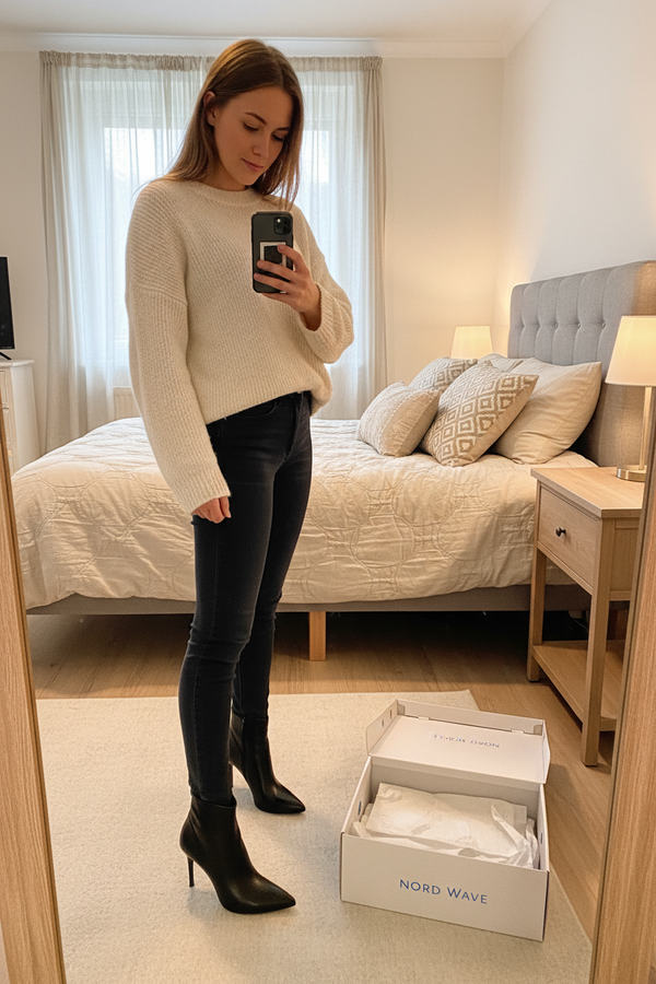 Mirror Selfie Heeled Boots