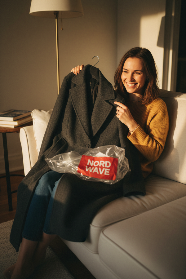 Natural UGC Woman on Couch