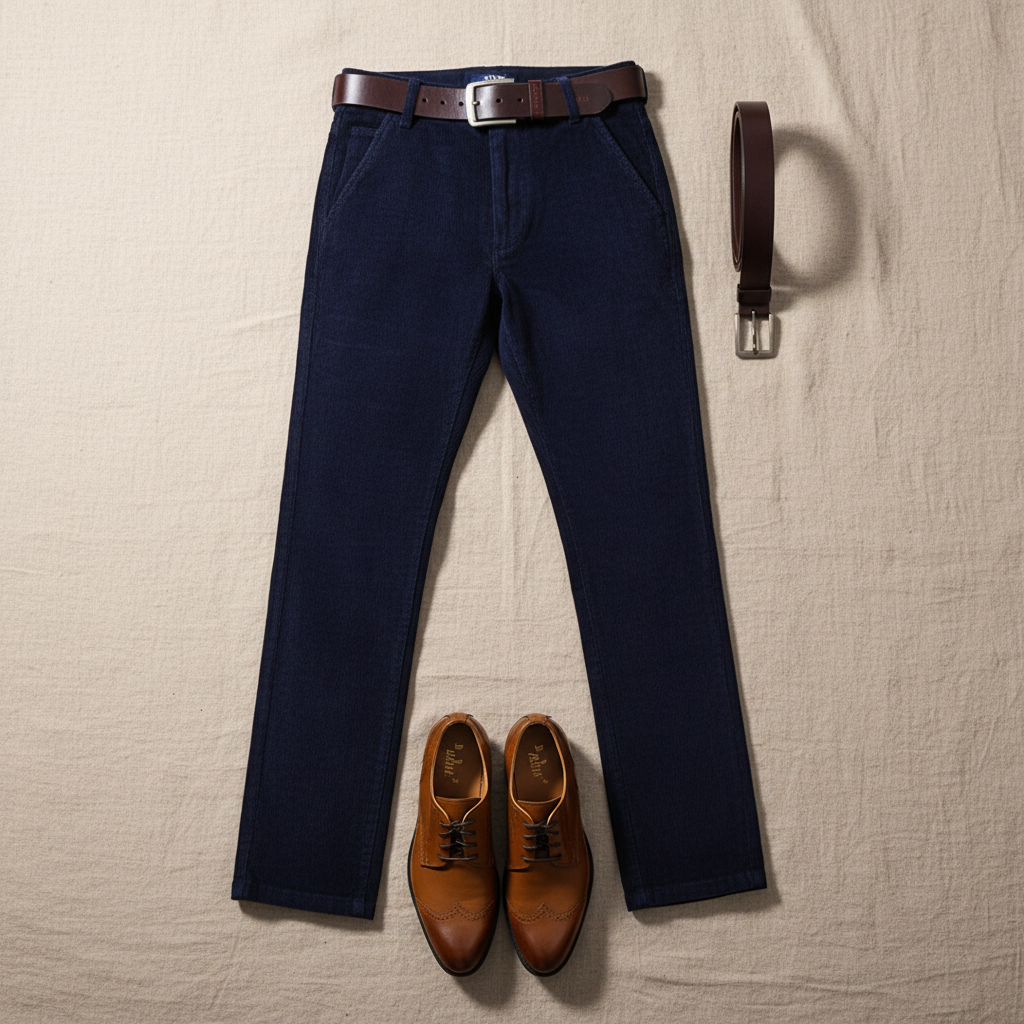 Navy Flat Lay