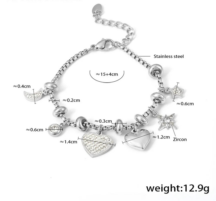 Nord Celestia Charm Bracelet