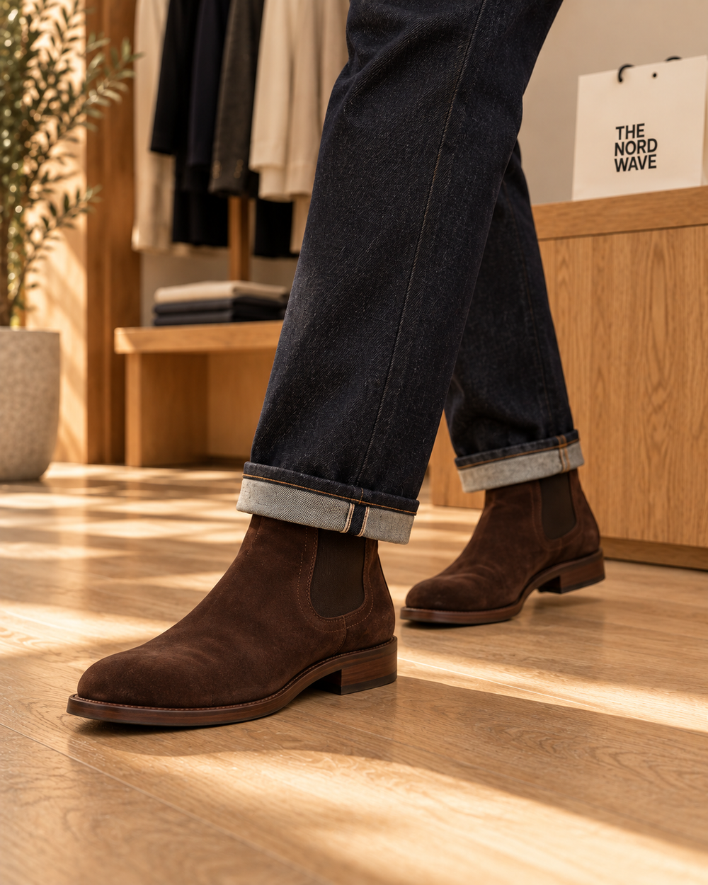 The Nord Wave editorial concept: Boots · look 1