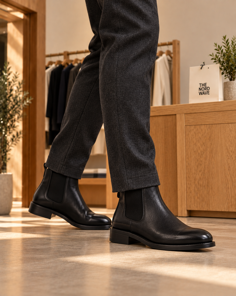 The Nord Wave editorial concept: Boots · look 2