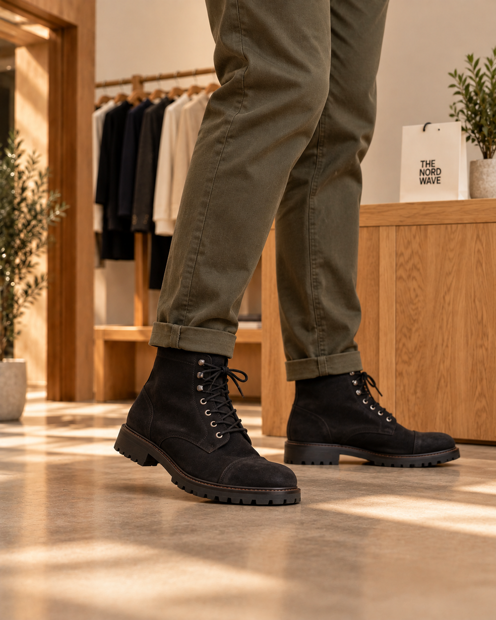The Nord Wave editorial concept: Boots · look 4