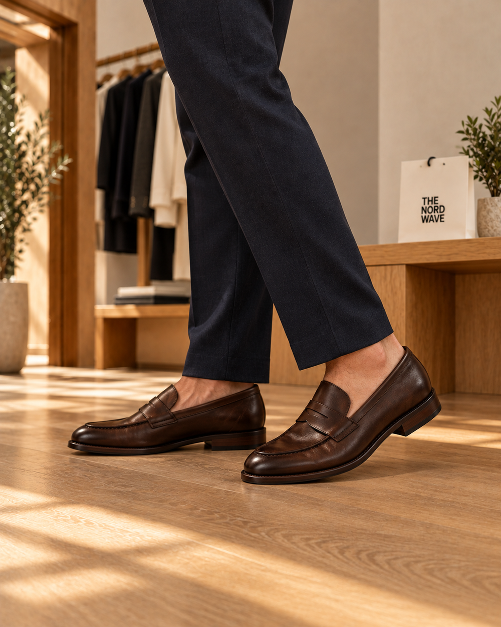 The Nord Wave editorial concept: Loafers & Dress Shoes · look 1