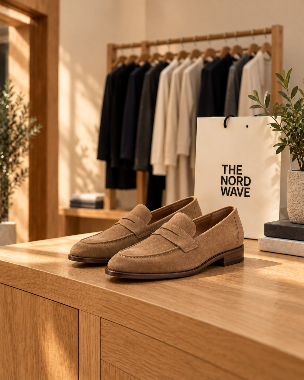 The Nord Wave editorial concept: Loafers & Dress Shoes · look 3