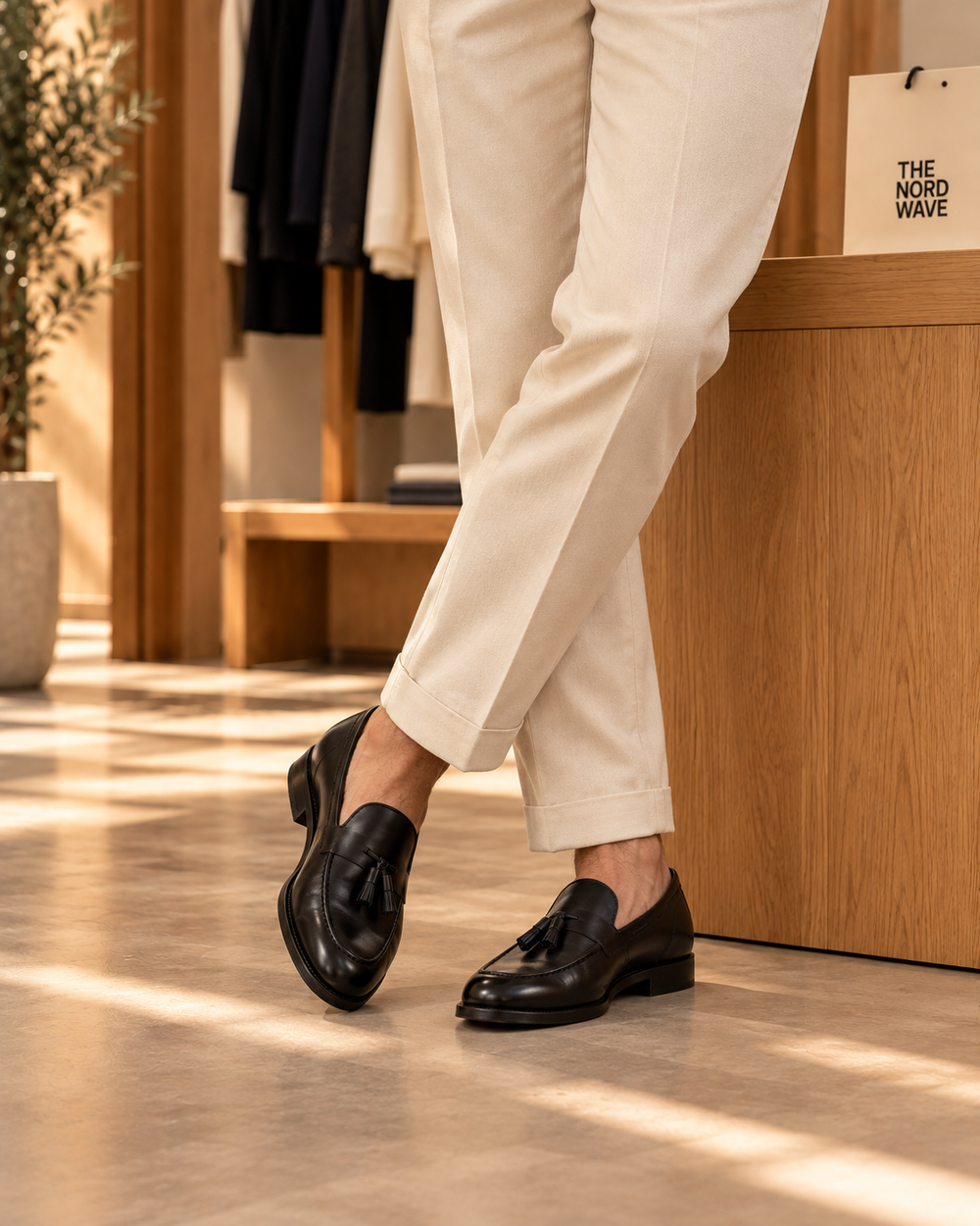 The Nord Wave editorial concept: Loafers & Dress Shoes · look 4