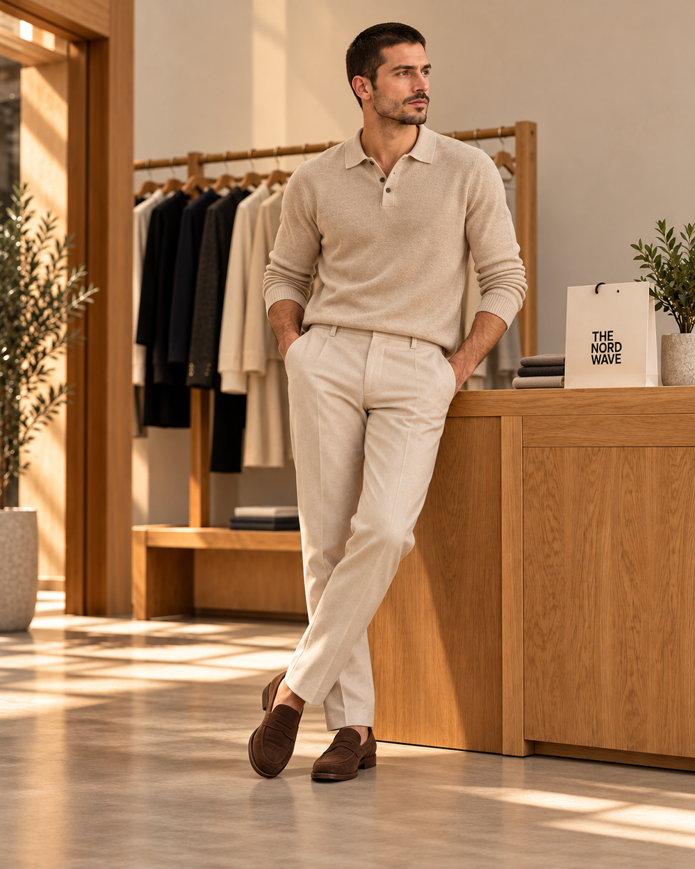 The Nord Wave editorial concept: Matching Sets · look 3