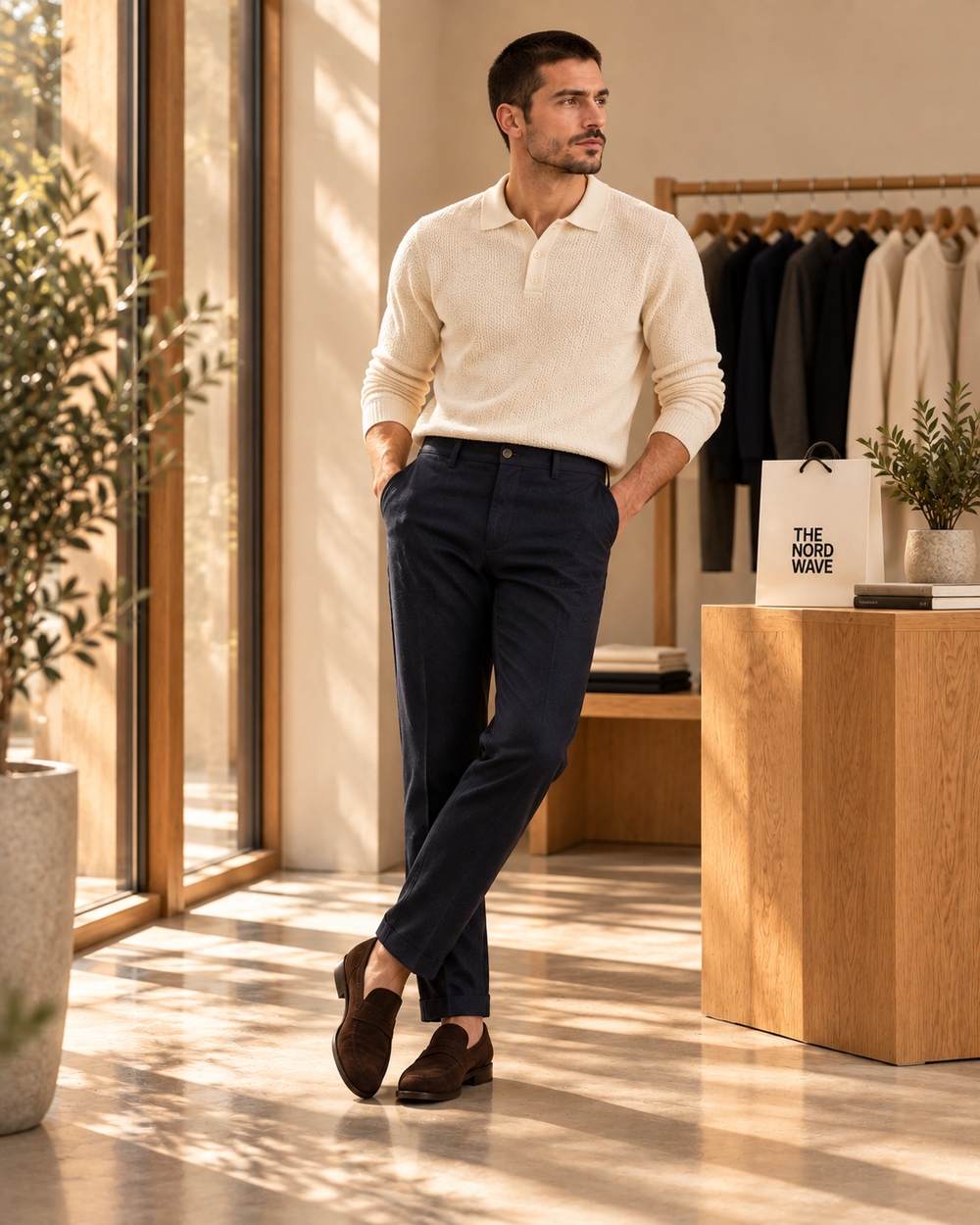 The Nord Wave editorial concept: T-Shirts & Polos · look 2
