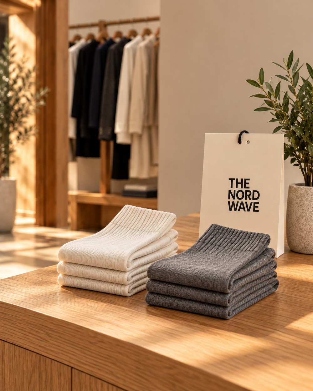The Nord Wave editorial concept: Underwear & Socks · look 4