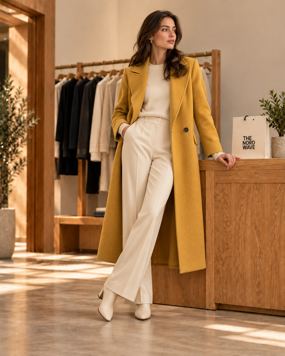 The Nord Wave editorial concept: Jackets & Coats · look 1