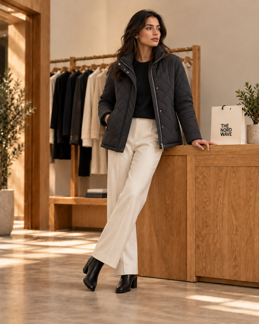 The Nord Wave editorial concept: Jackets & Coats · look 2