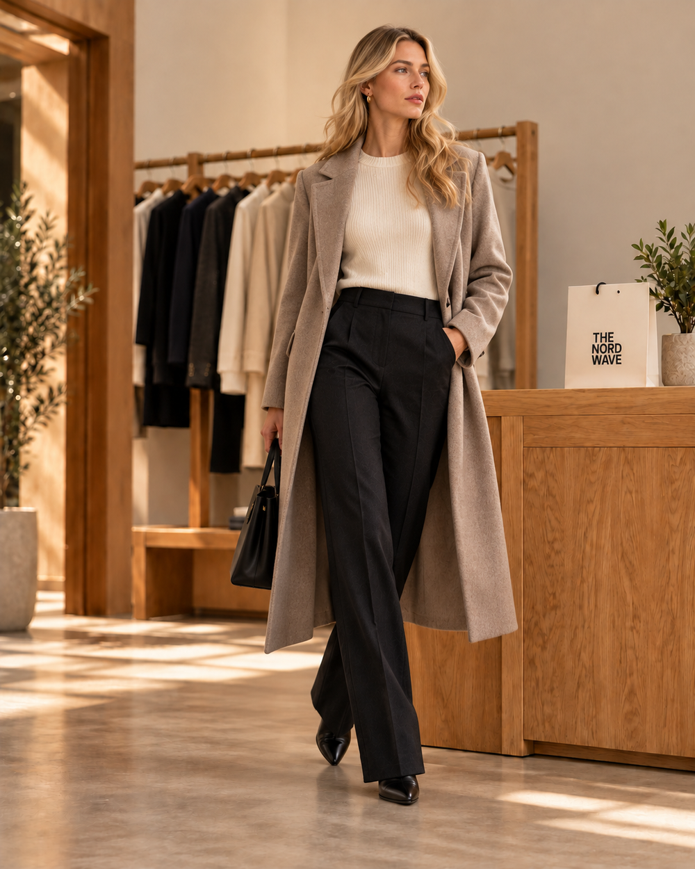 The Nord Wave editorial concept: Jackets & Coats · look 3