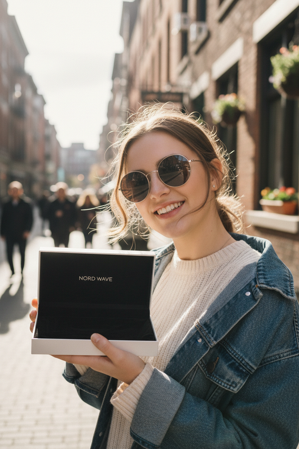 Women Street Round Oversized Sunglasses